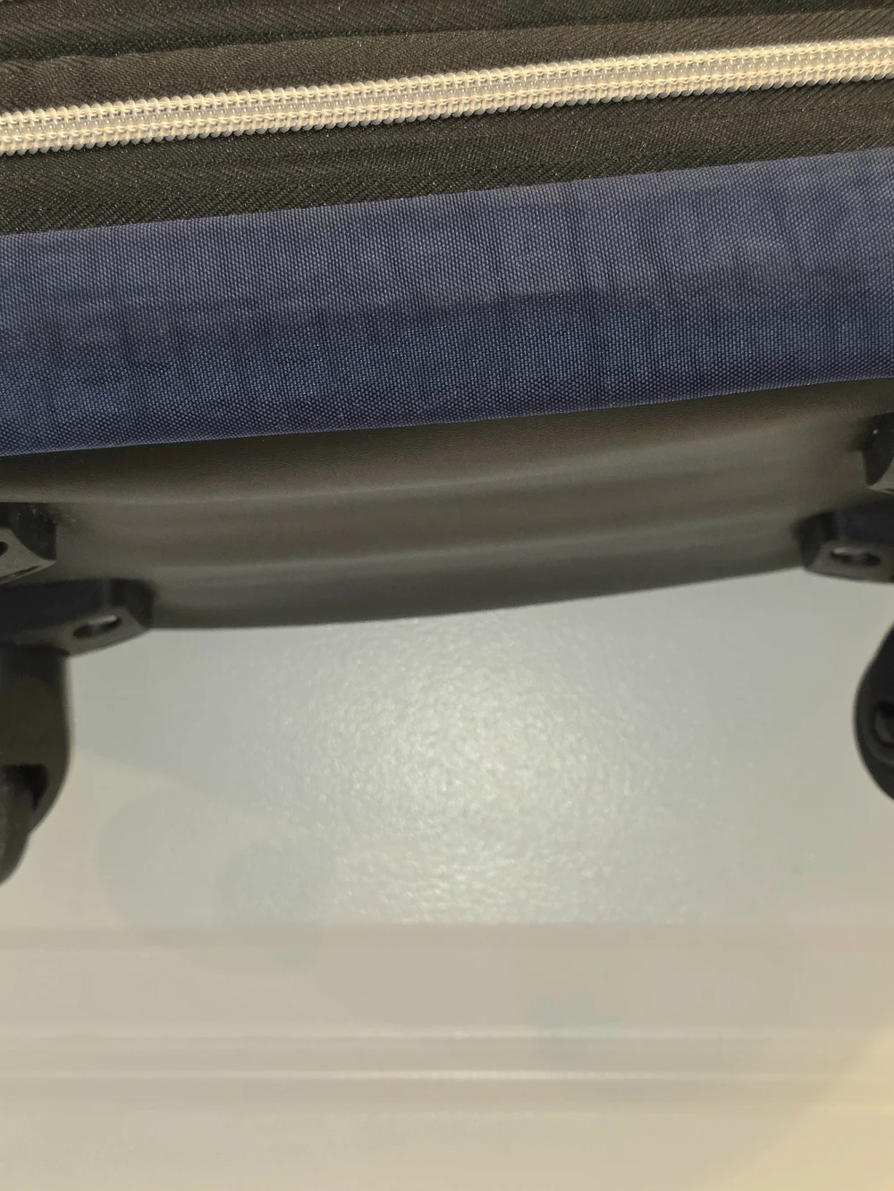 Biaggi Navy Rolling Travel Duffle with Shoulder Strap